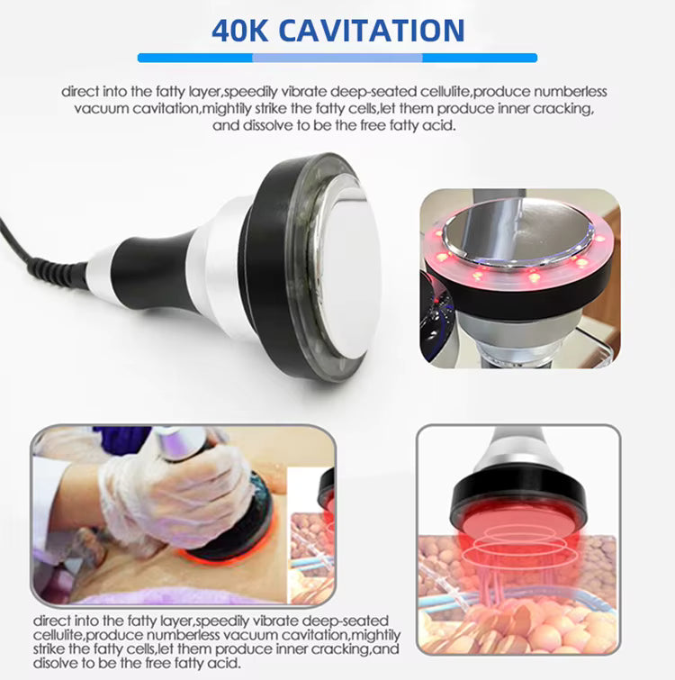 AngelSculp PRO 4 in 1 Cryolipolysis | Cavitation | RF | Lipo Laser Body Contouring Machine