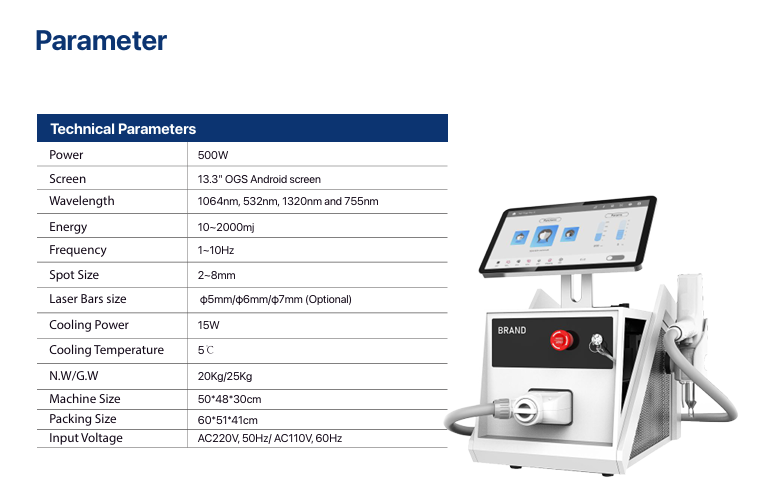 Tat-Erase ND-YAG Pro and Skin Rejuvenation (Desk Version)