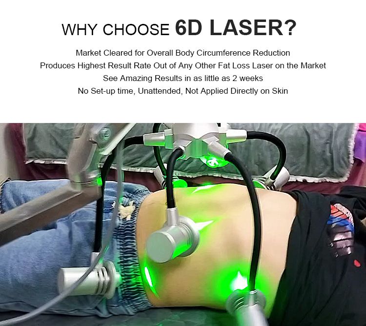 6D Green Laser Lipolysis Shape Machine (XM-687 532nm Laser)