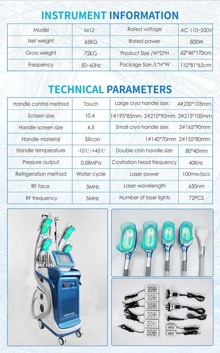 Angel 4 in 1 Cryolipolyse-Machine