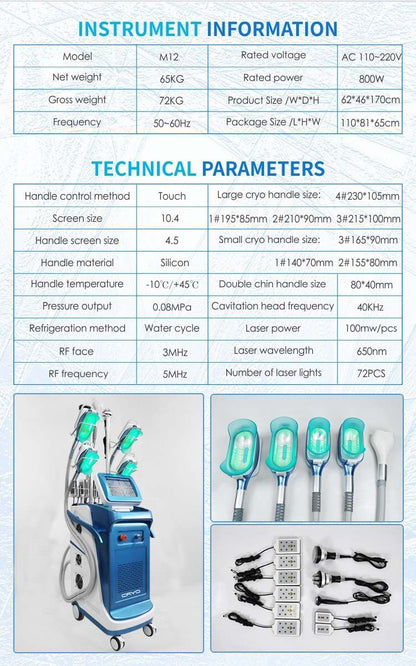 Angel 4 in 1 Cryolipolyse-Machine